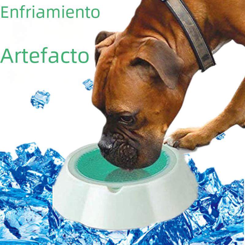 Cooling Pet Water Bowl for Dogs and Cats – 470 ml