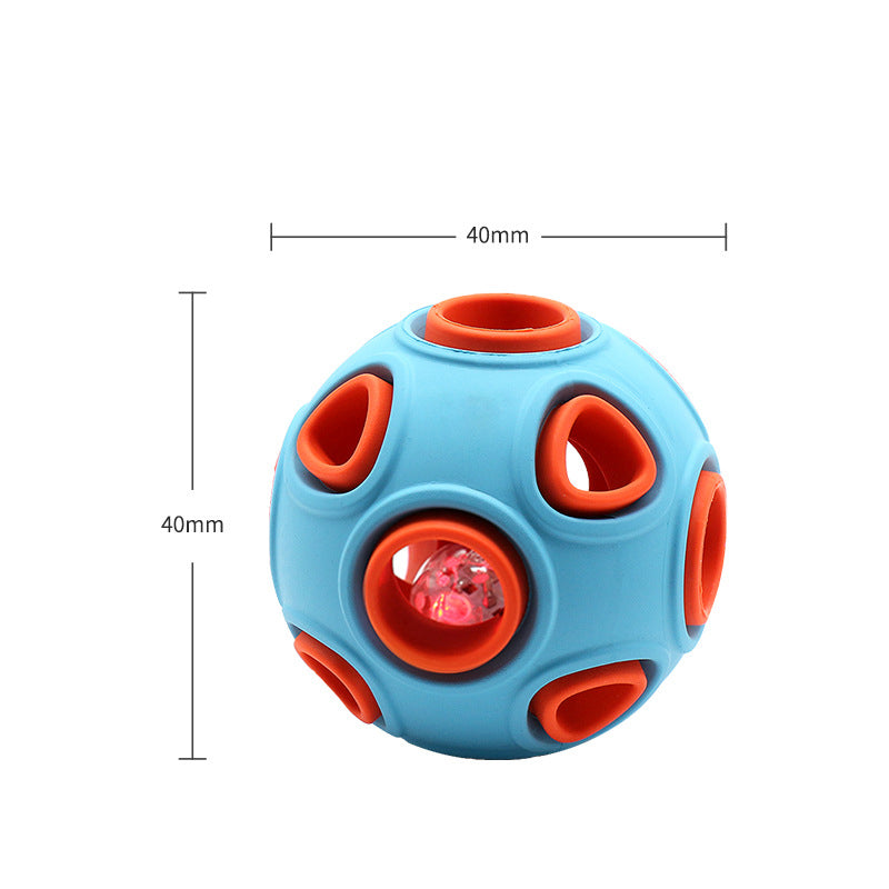 Glow Dog Chew Ball – Light-Up Sound-Activated Toy