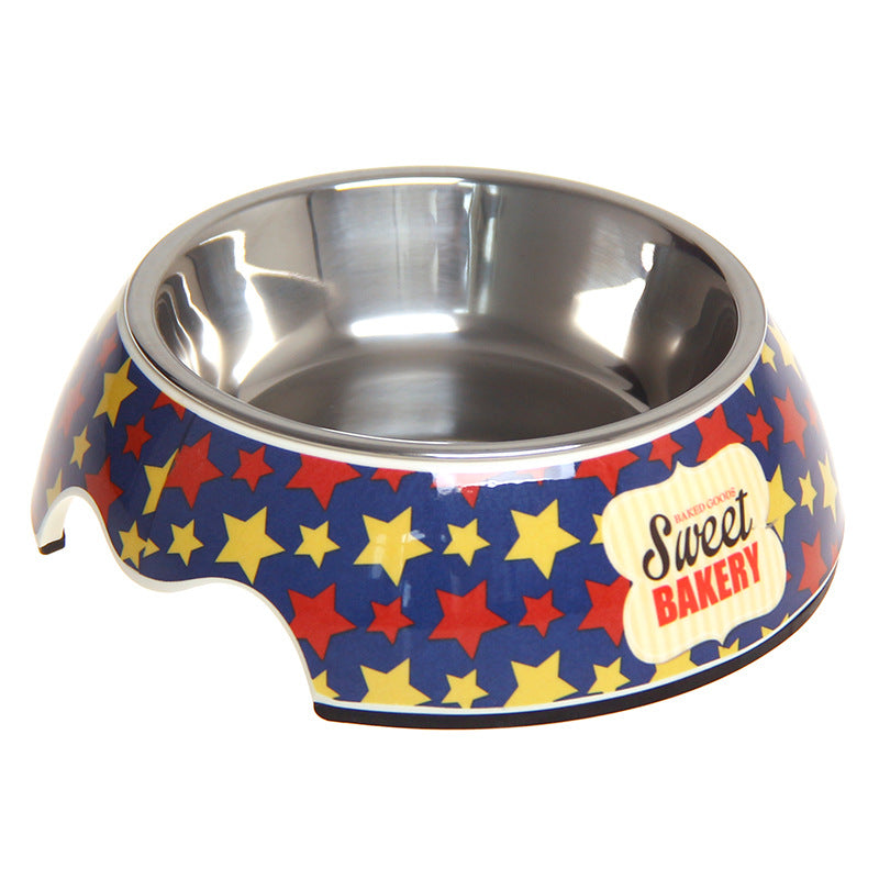 Non-Slip Stainless Steel Pet Bowl for Dogs and Cats