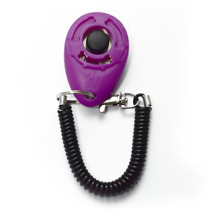 Adjustable Dog Training Clicker with Wrist Strap