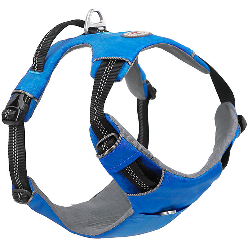 High-Visibility Safety Vest With Chest Strap