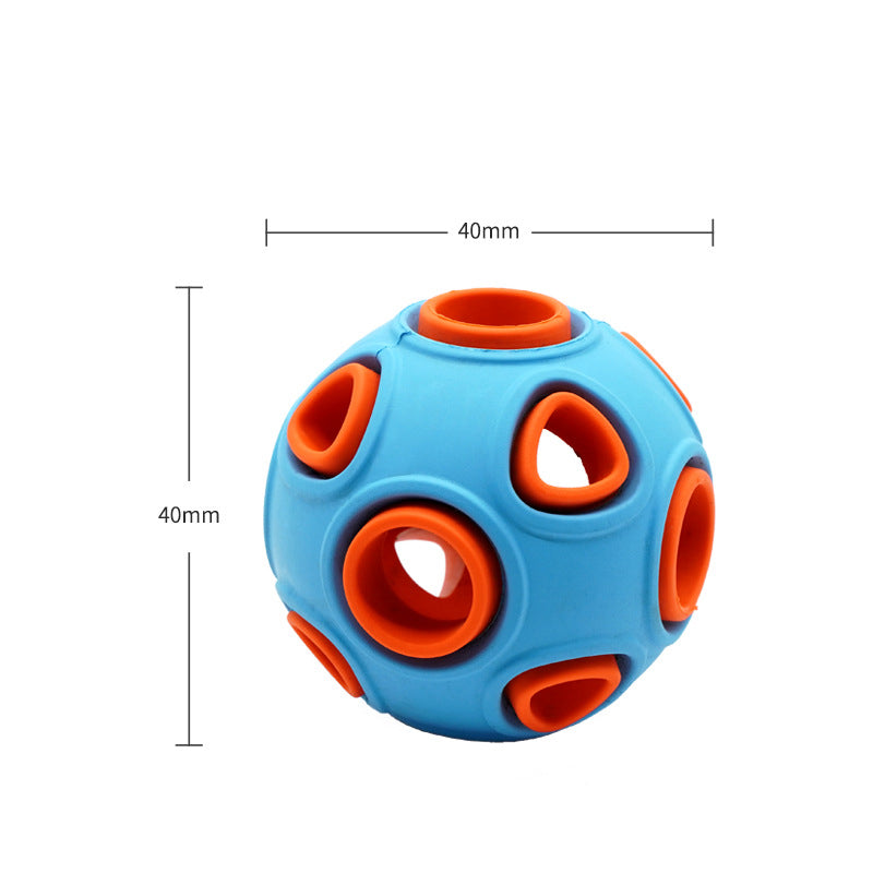 Glow Dog Chew Ball – Light-Up Sound-Activated Toy