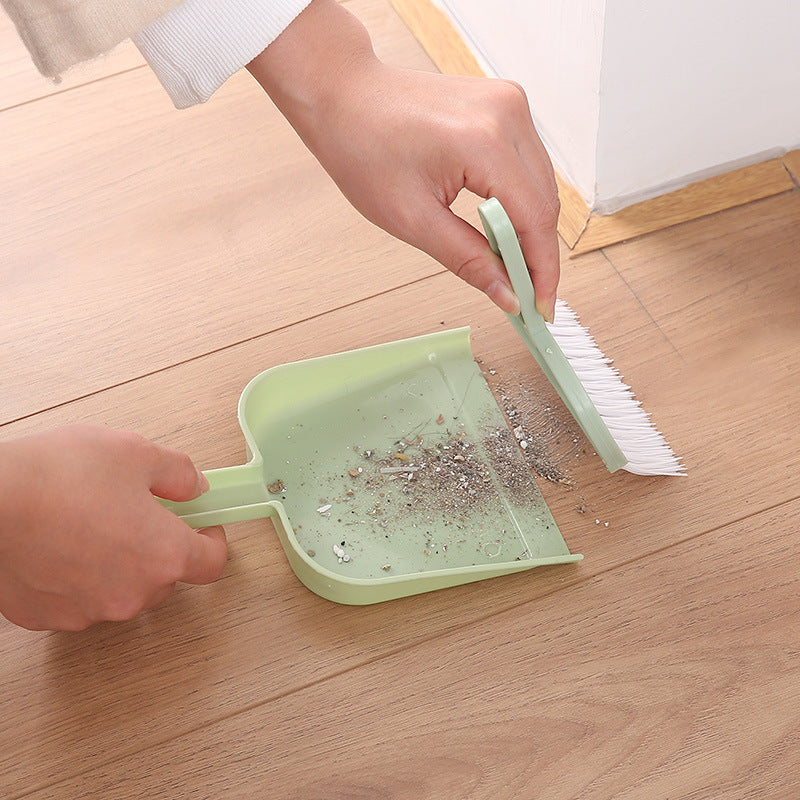 Mini Desktop Broom & Dustpan Set for Small Spaces
