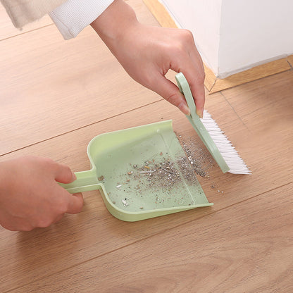 Mini Desktop Broom & Dustpan Set for Small Spaces
