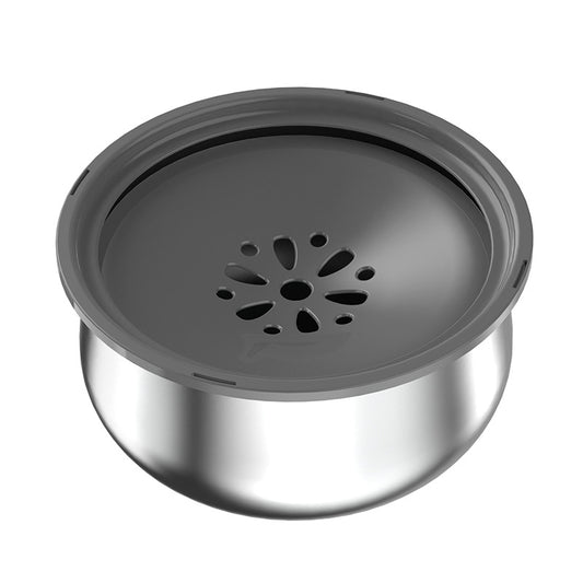 Stainless Steel Pet Water Bowl – Splash-Proof Design