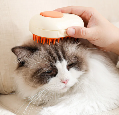 3-in-1 Steam Pet Grooming Brush for Dogs and Cats