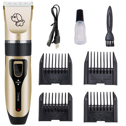 C6 Steel Pet Grooming Shears – 4-Piece Trimming Set for Dogs & Cats