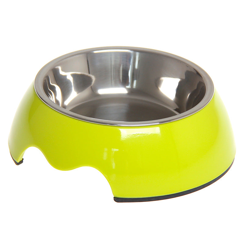 Non-Slip Stainless Steel Pet Bowl for Dogs and Cats