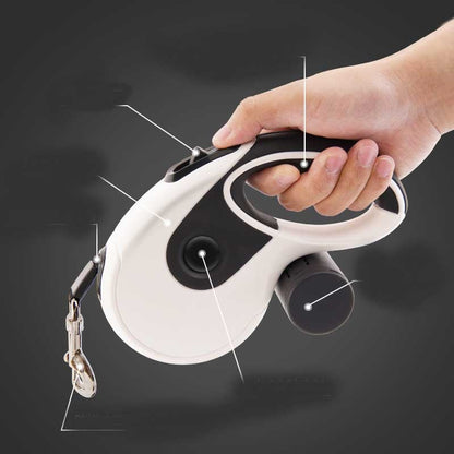 Automatic Retractable Dog Leash With Storage Box