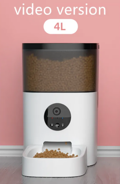 Automatic Pet Feeder With Programmable Meal Portions