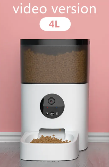 Automatic Pet Feeder With Programmable Meal Portions
