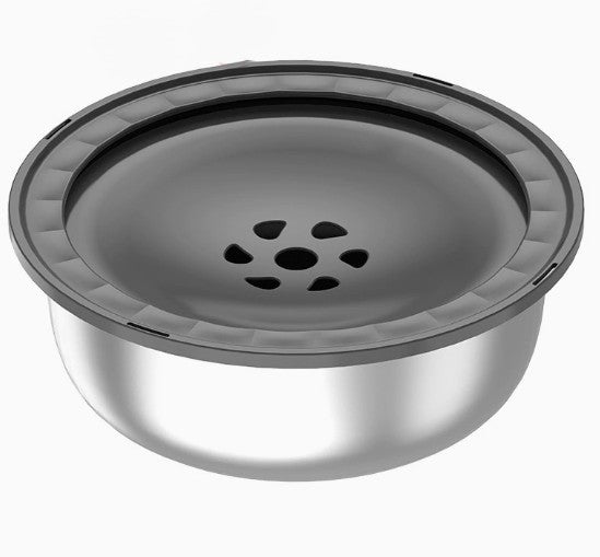Stainless Steel Pet Water Bowl – Splash-Proof Design