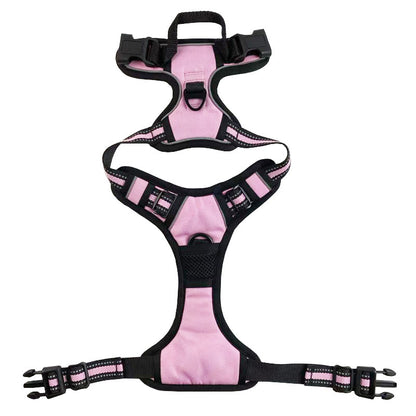 Reflective Nylon Dog Harness – Adjustable Chest & Back