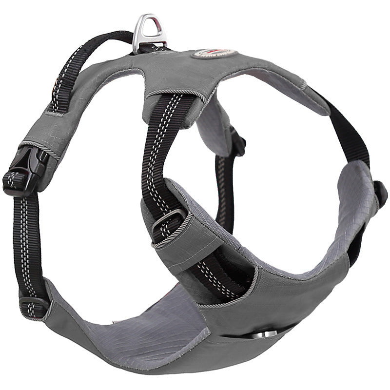 High-Visibility Safety Vest With Chest Strap