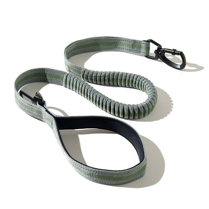 Reflective Retractable Dog Leash – Shock-Absorbing