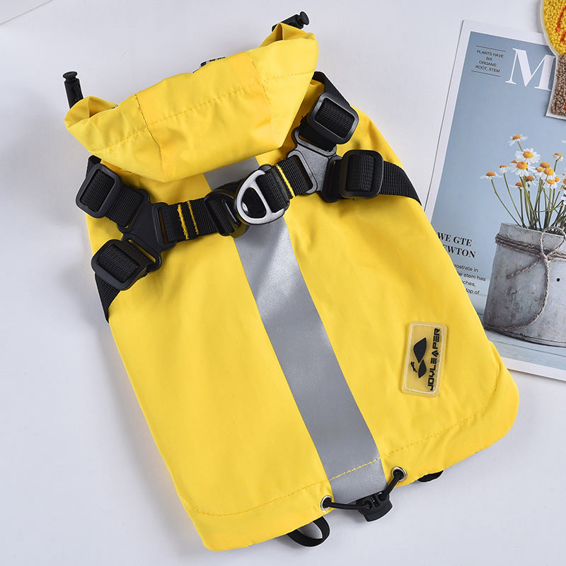 Waterproof Dog Windbreaker Jacket – Reflective & Lightweight