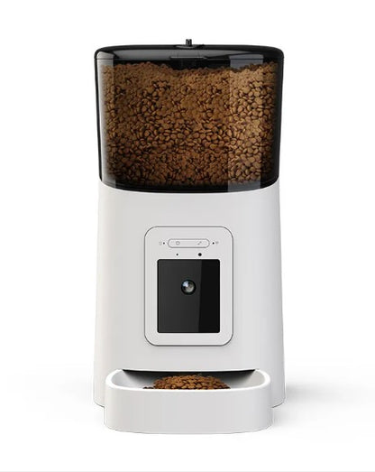 Smart Automatic Pet Feeder With 1080p Camera