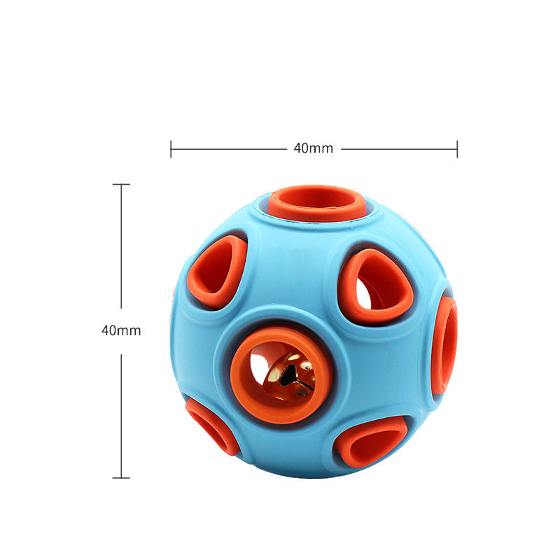 Glow Dog Chew Ball – Light-Up Sound-Activated Toy
