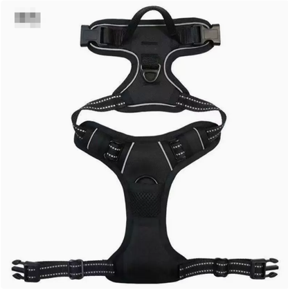 Reflective Nylon Dog Harness – Adjustable Chest & Back