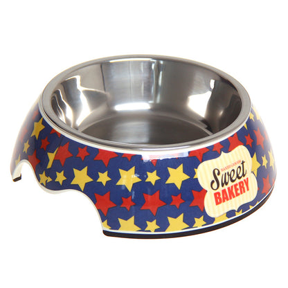 Non-Slip Stainless Steel Pet Bowl for Dogs and Cats