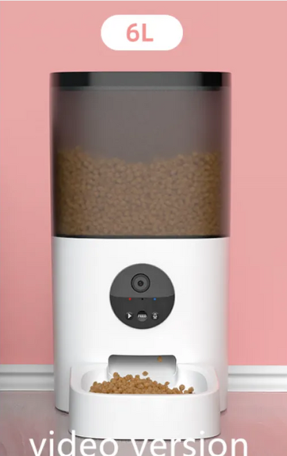 Automatic Pet Feeder With Programmable Meal Portions