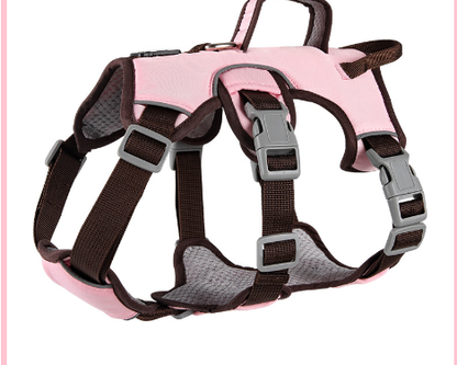High-Visibility Safety Vest With Chest Strap