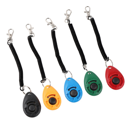 Adjustable Dog Training Clicker with Wrist Strap