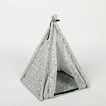 Portable Pet Tent House With Mesh – Indoor & Outdoor