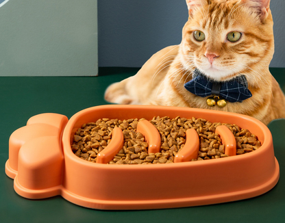 Slow Feed Dog Bowl for Dogs – Anti-Gulp Design