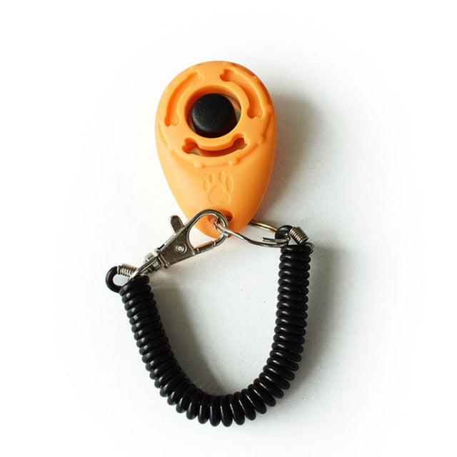 Adjustable Dog Training Clicker with Wrist Strap