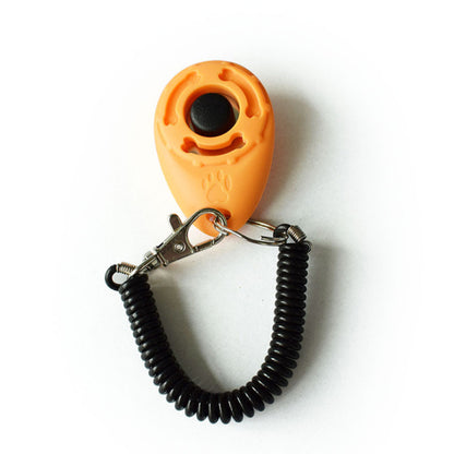 Adjustable Dog Training Clicker with Wrist Strap