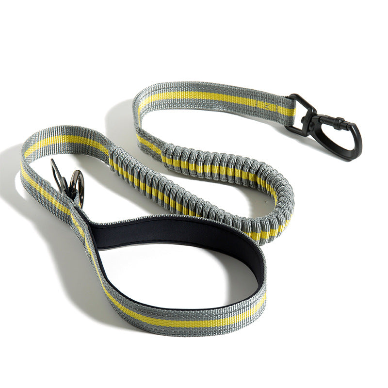 Reflective Retractable Dog Leash – Shock-Absorbing