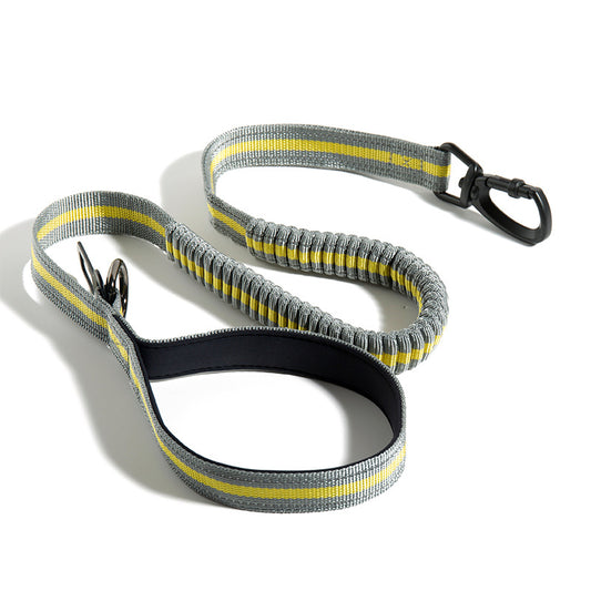 Reflective Retractable Dog Leash – Shock-Absorbing