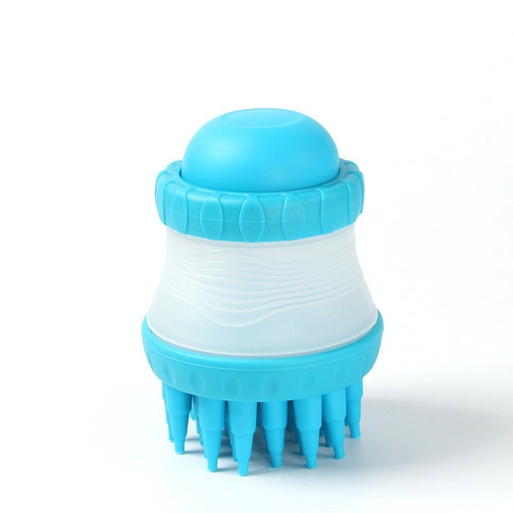 Silicone Dog Bath Brush And Paw Scrubber Massager
