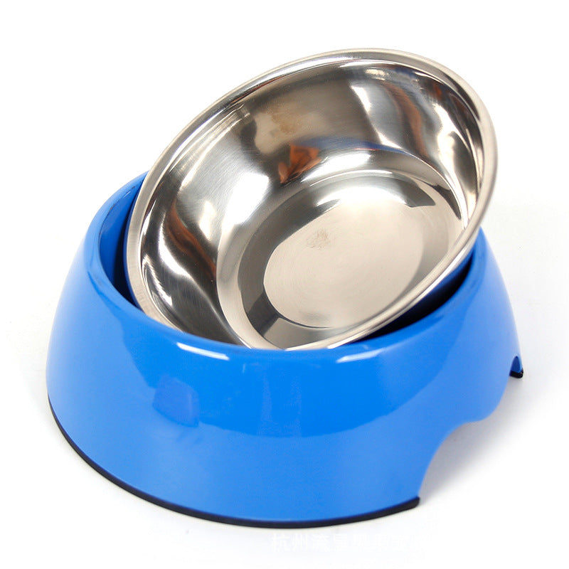 Non-Slip Stainless Steel Pet Bowl for Dogs and Cats
