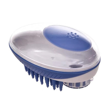 Silicone Pet Bath Brush – Massage and Shampoo Dispenser
