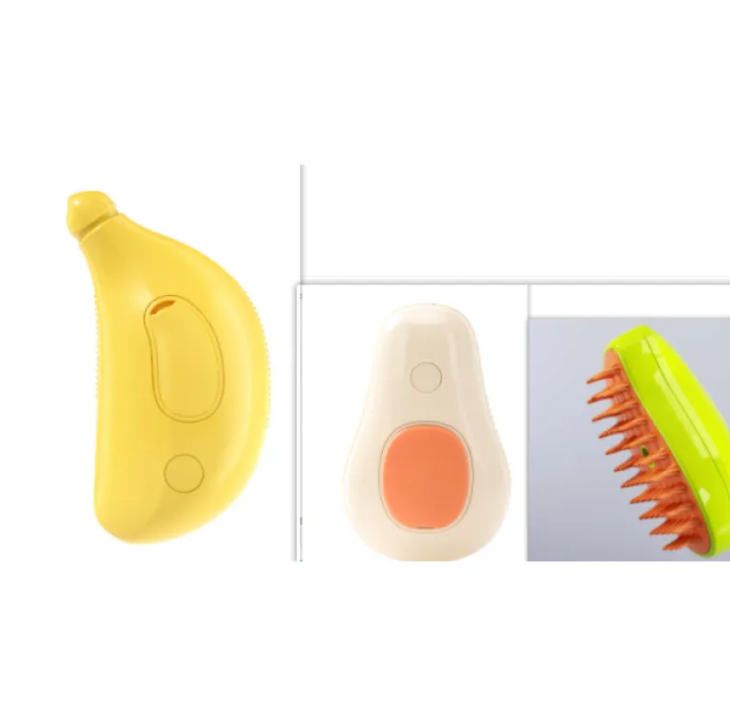 3-in-1 Steam Pet Grooming Brush for Dogs and Cats