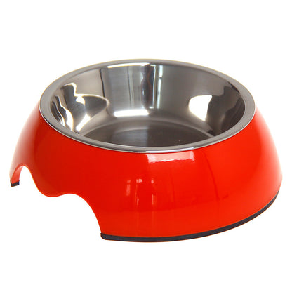 Non-Slip Stainless Steel Pet Bowl for Dogs and Cats