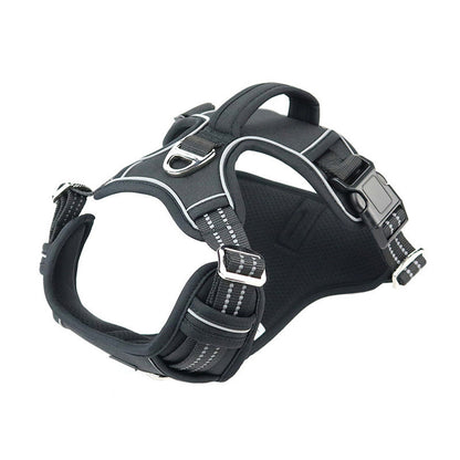 Waterproof Dog Harness With Reflective Straps & Handle