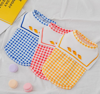 Cute Cat Print Dog Shirt Pet Vest for Small Breeds