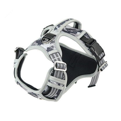 Waterproof Dog Harness With Reflective Straps & Handle