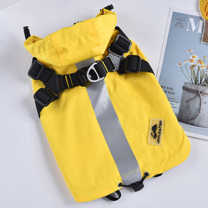 Waterproof Dog Windbreaker Jacket – Reflective & Lightweight