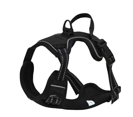 High-Visibility Safety Vest With Chest Strap