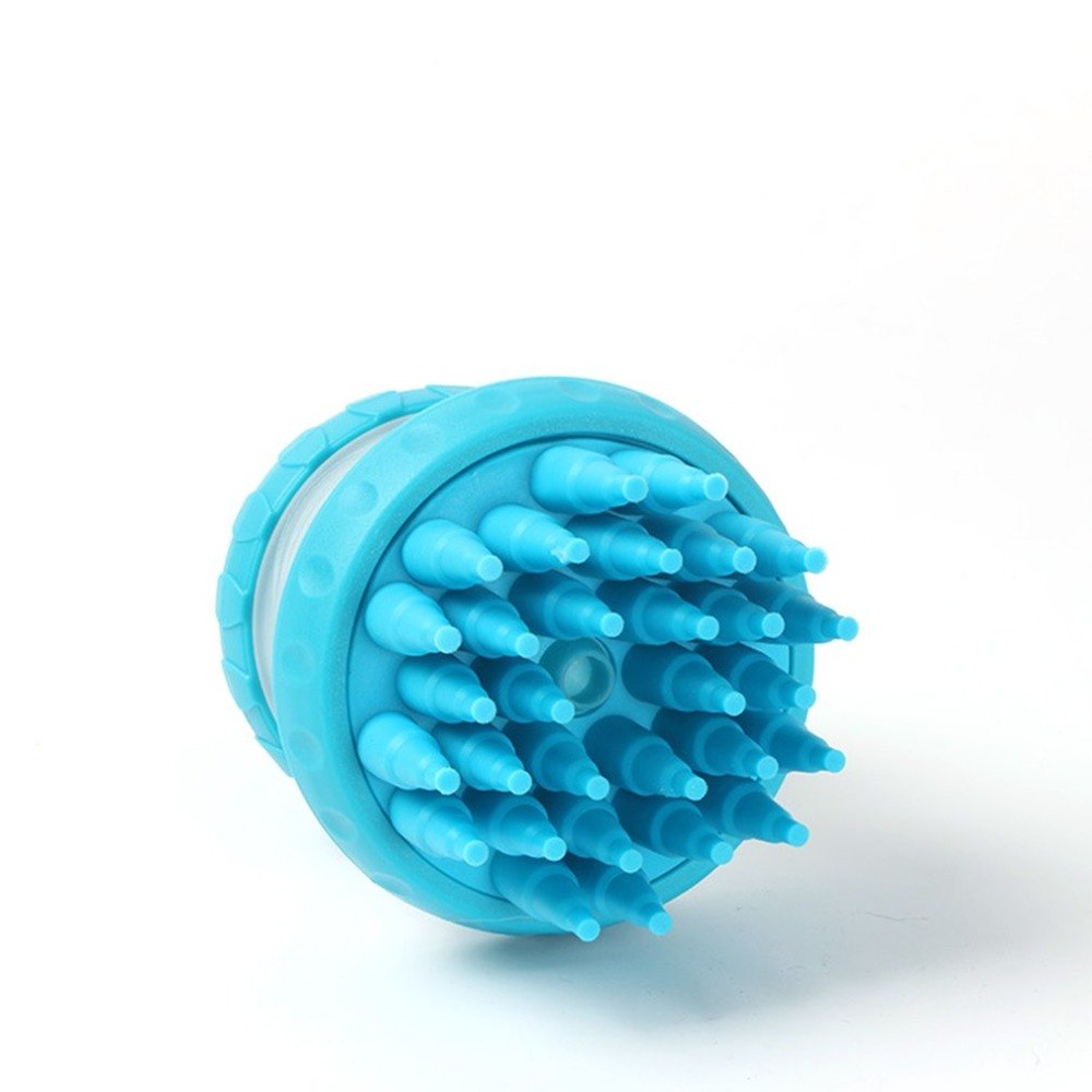 Silicone Dog Bath Brush And Paw Scrubber Massager