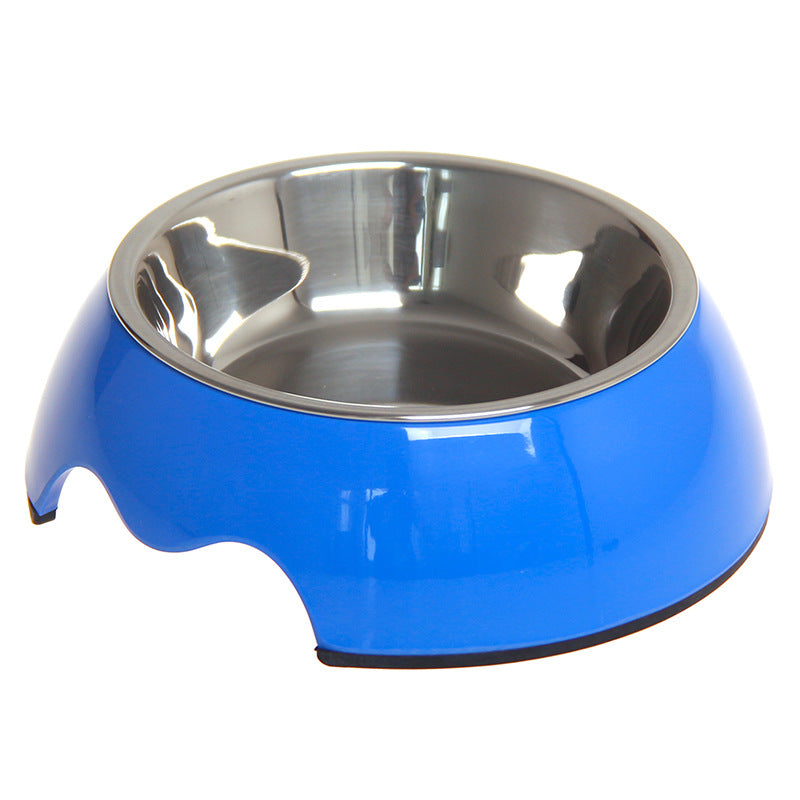 Non-Slip Stainless Steel Pet Bowl for Dogs and Cats