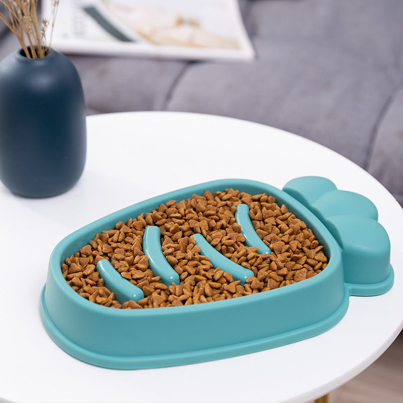 Slow Feed Dog Bowl for Dogs – Anti-Gulp Design