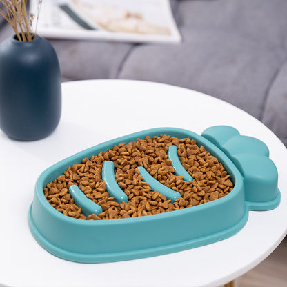 Slow Feed Dog Bowl for Dogs – Anti-Gulp Design