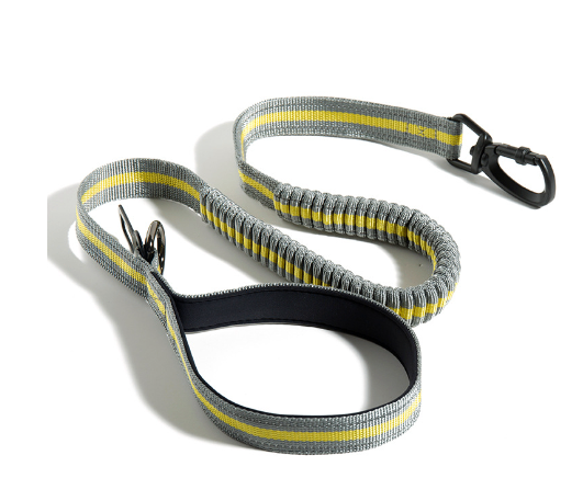 Reflective Retractable Dog Leash – Shock-Absorbing