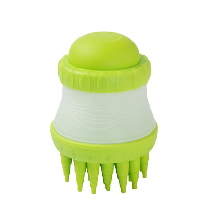 Silicone Dog Bath Brush And Paw Scrubber Massager